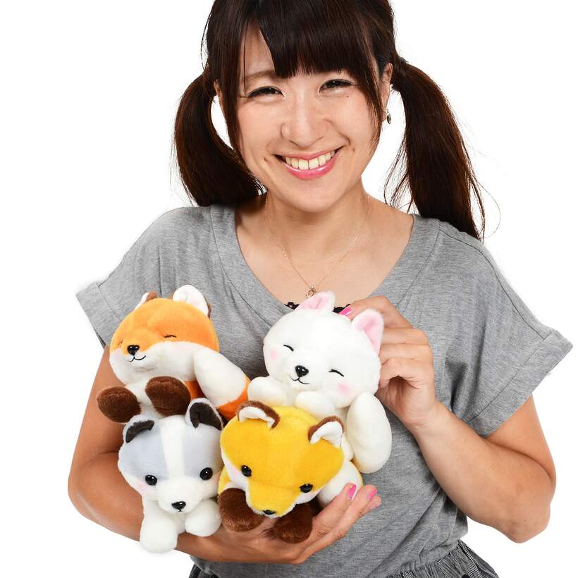 amuse fox plush