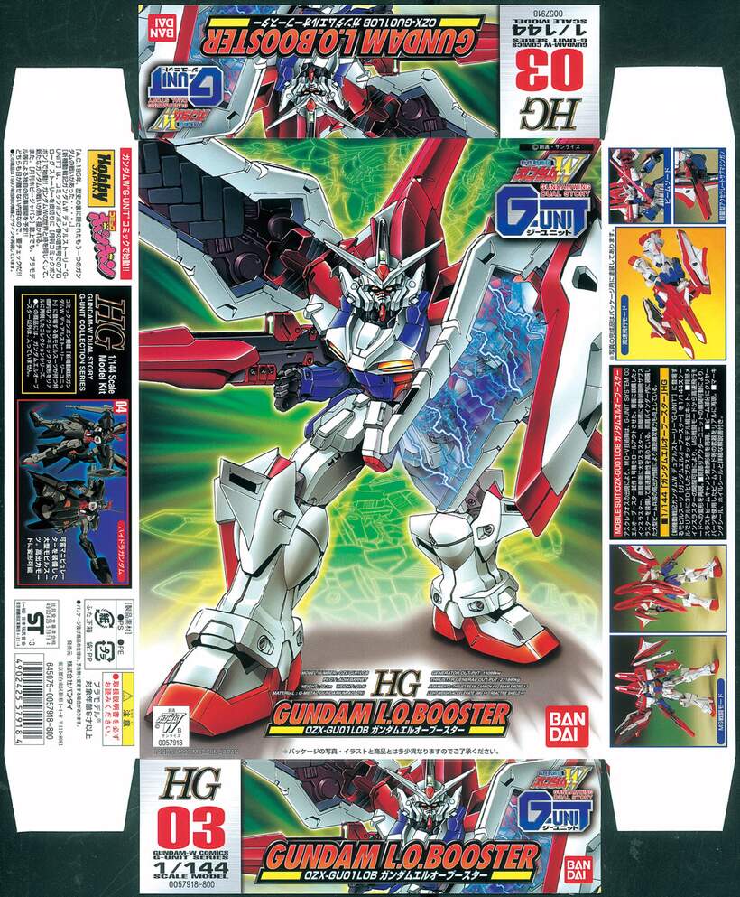 Hg Gundam Wing G Unit 1 144 L O Booster Tokyo Otaku Mode Tom