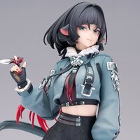 Zenless Zone Zero Jane Doe 1/7 Scale Figure w/ Bonus: Acrylic Key Chain