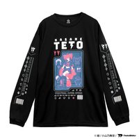 LISTEN FLAVOR Kasane Teto Long Sleeve T-Shirt Black