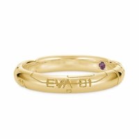 Evangelion Test Type Unit-01 Shinji Ikari 18K Yellow Gold Entry Plug Ring