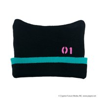 LISTEN FLAVOR Hatsune Miku Knit Cap Black