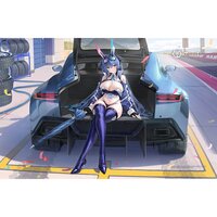 Azur Lane Towel Blanket New Jersey: Black Blur Prelude