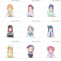Love Live! Sunshine!! Uranohoshi Girls' High School Store Bust-Up Acrylic Stand