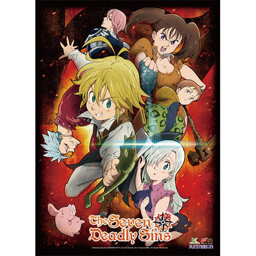 Poster, Quadro Seven Deadly Sins - Key Art 2 em