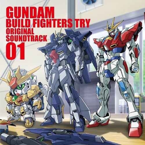 Gundam Build Fighters Try Original Soundtrack 01 Bandai