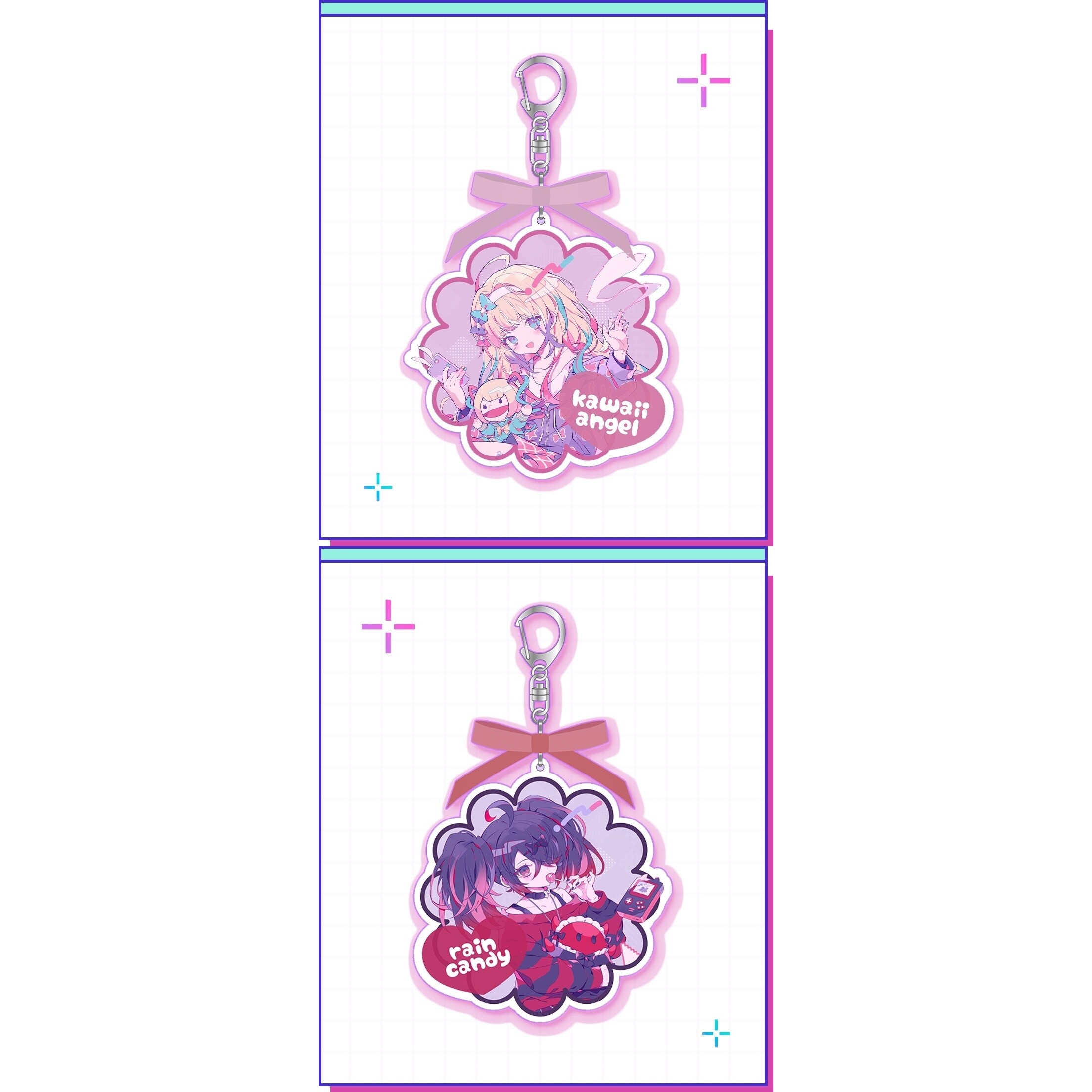 Needy Streamer Overload Key Visual Ribbon Acrylic Key Chain - Tokyo ...