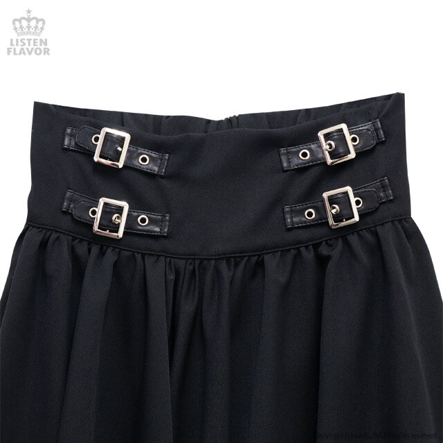 LISTEN FLAVOR Maxi Skirt w/ Belt - Tokyo Otaku Mode (TOM)