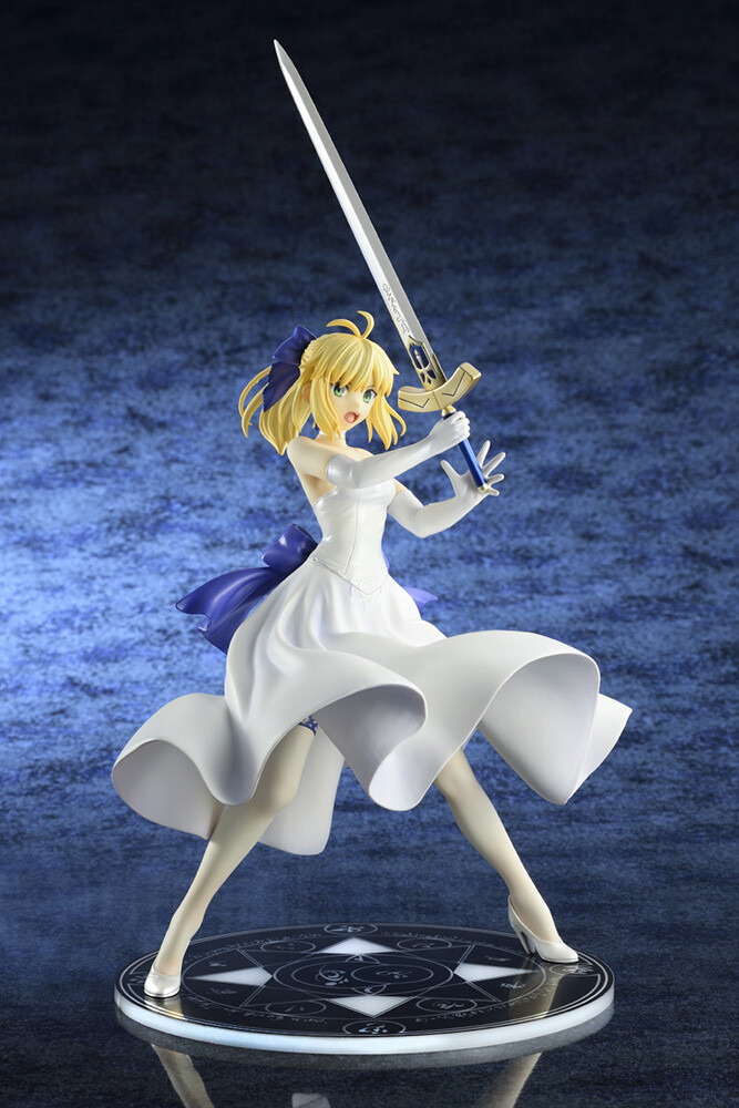 Fate/stay night: Unlimited Blade Works Saber: White Dress Renewal Ver. 1/8  Scale Figure