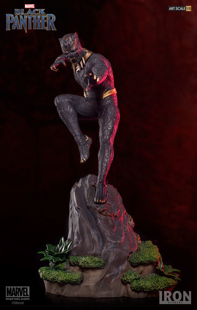 Battle Diorama Series Black Panther 1/10 Scale Killmonger: Marvel