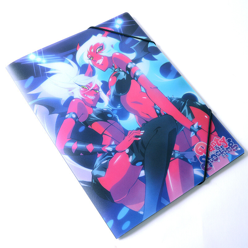 PANTY & STOCKING DEMON SISTERS ELASTIC BAND DOCUMENT FILE