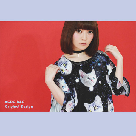 ACDC RAG Cat T-Shirt Dress: ACDC RAG - Tokyo Otaku Mode (TOM)