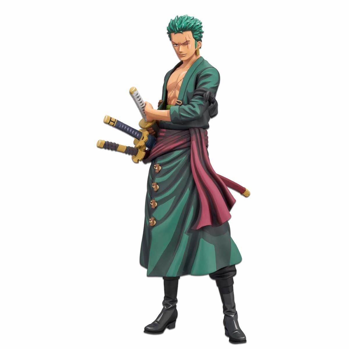 One Piece Grandista Roronoa Zoro: Manga Dimensions: Banpresto - Tokyo ...