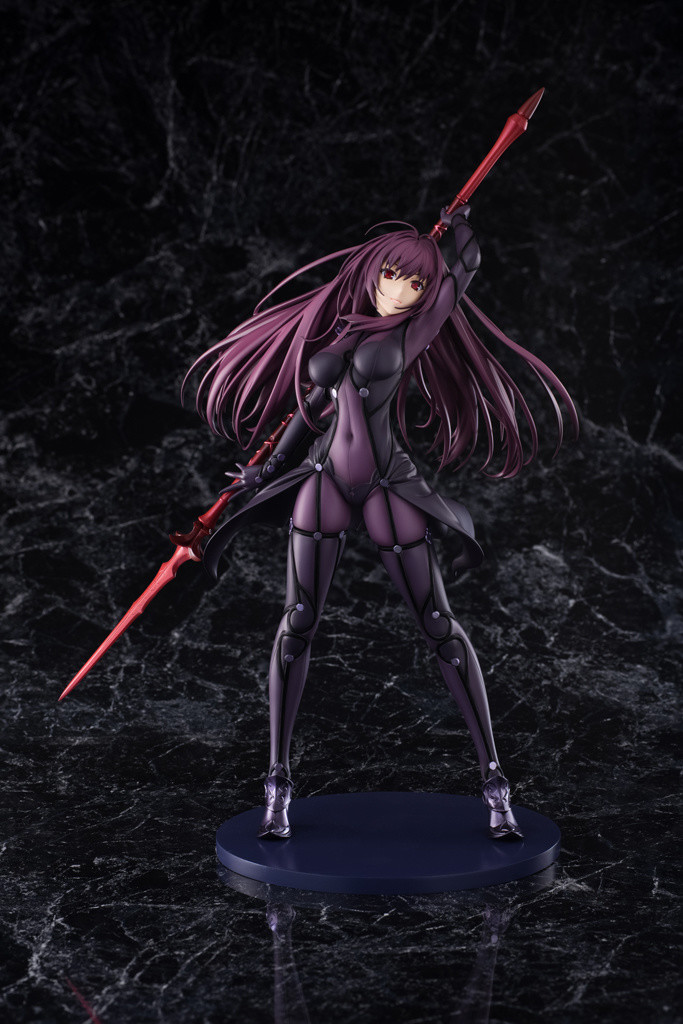 High 19CM Equipped with Weapons Computer Desktop Decoration Collection Boxed Knmbmg Fate Grand Order: Lancer Scathach Anime Girl Hand Model Toy 