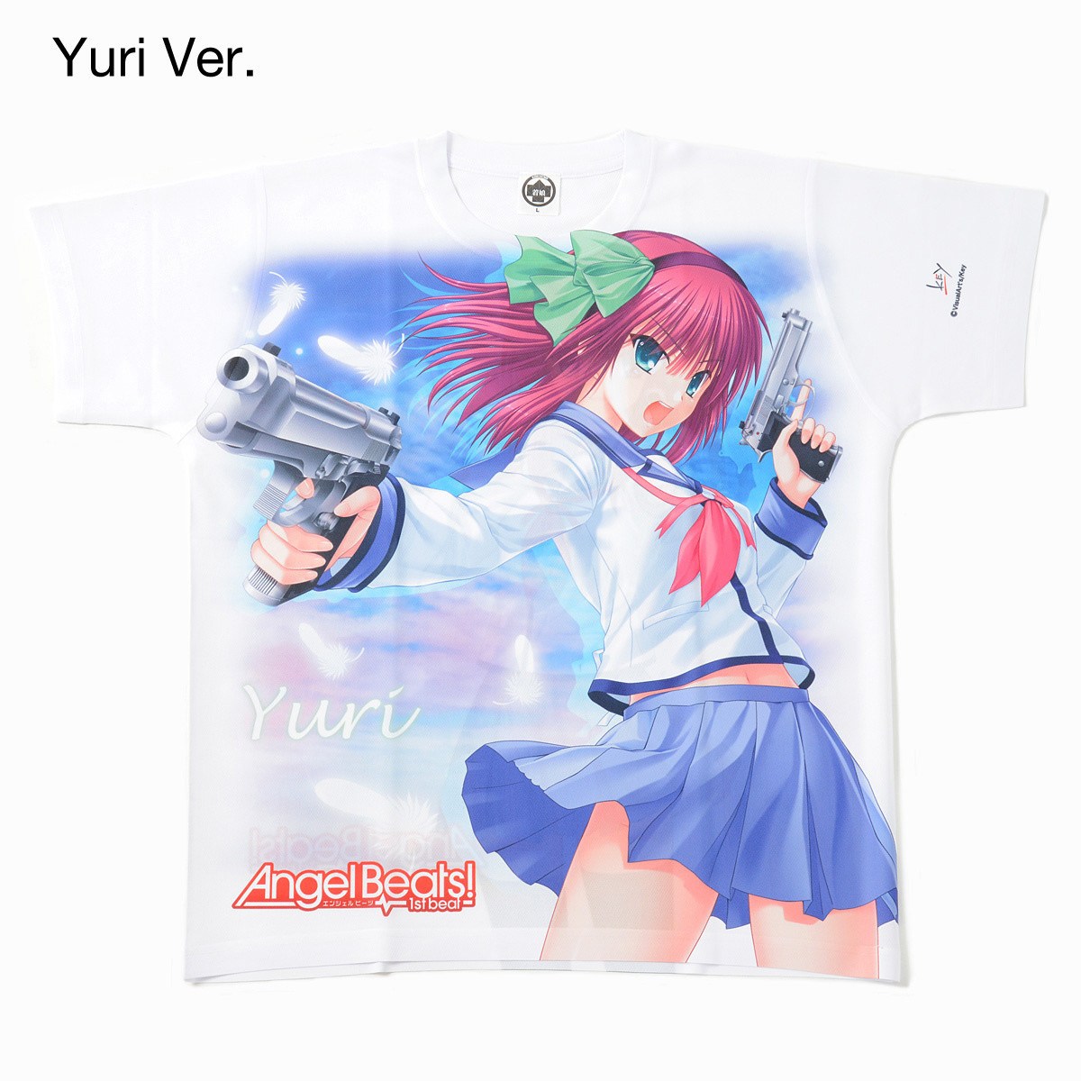 Angel Beats! 1st Beat Full-Color T-Shirt - Yuri Ver. - Tokyo Otaku