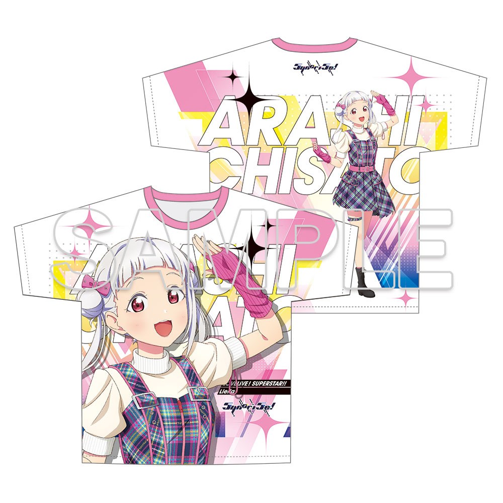 Love Live! Superstar!! Full Graphic T-shirt Music-Talk-Teamwork