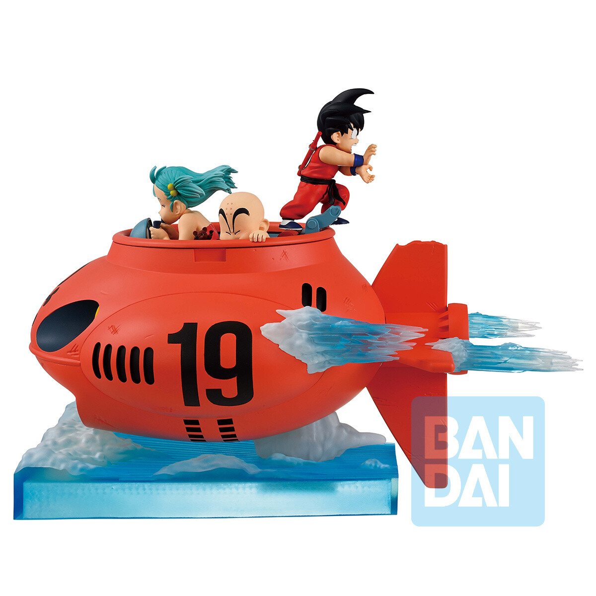 Ichibansho Figure Dragon Ball Son Goku & Bulma & Krillin (VS Red