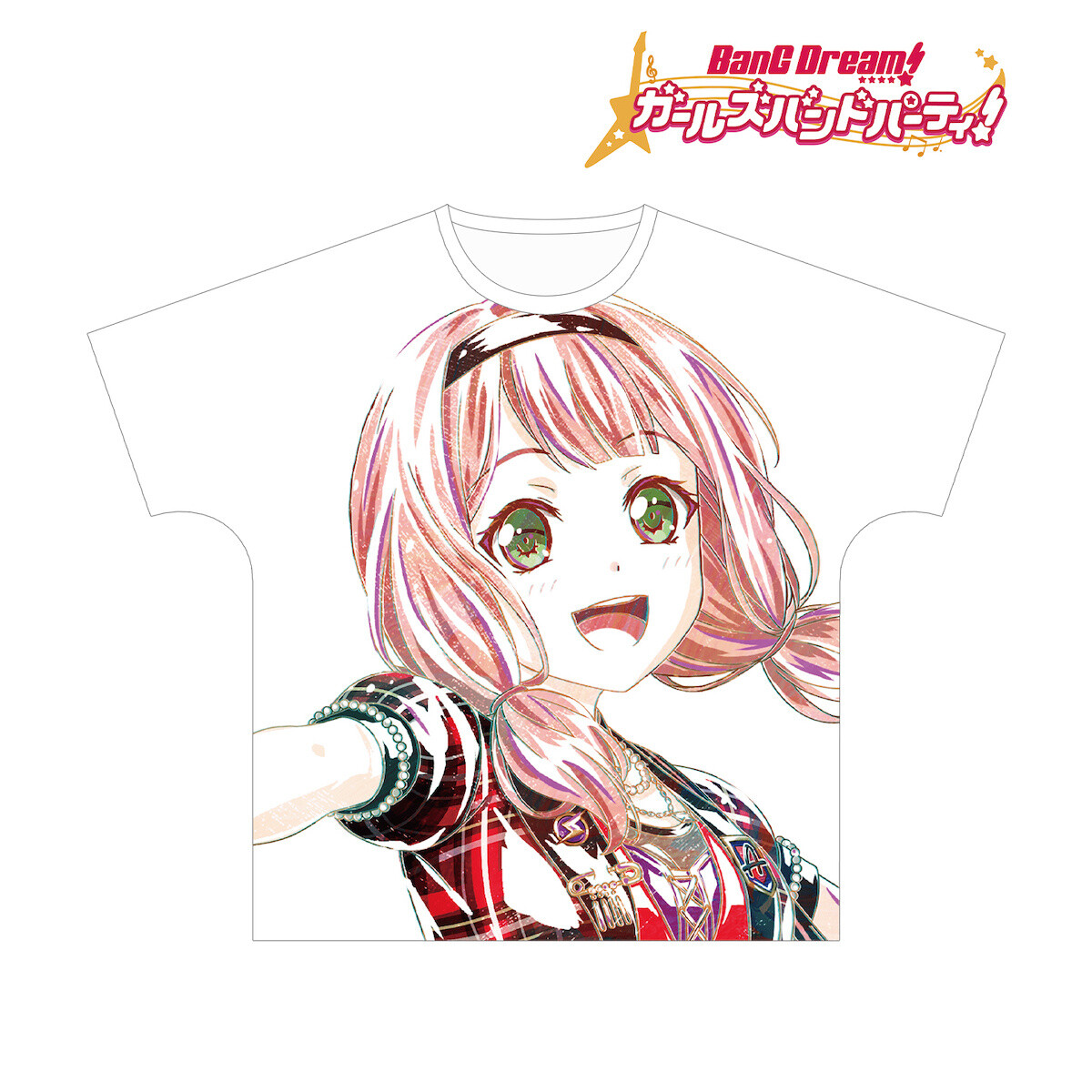 CDJapan : BanG Dream! Girls Band Party! Mashiro Kurata Ani-Art Full Graphic  T-shirt Unisex Vol.3 XL Collectible