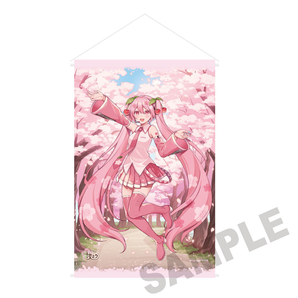 Sakura Miku x Hirosaki Sakura Festival 2026 Tapestry Art by Choke