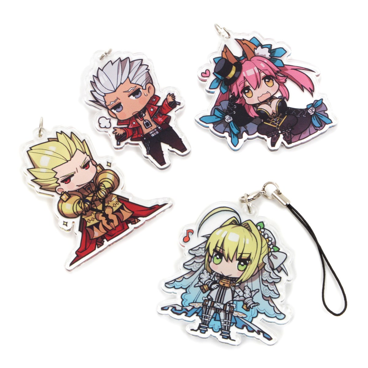 Fate/Extra Acrylic Straps: Type-Moon - Tokyo Otaku Mode (TOM)