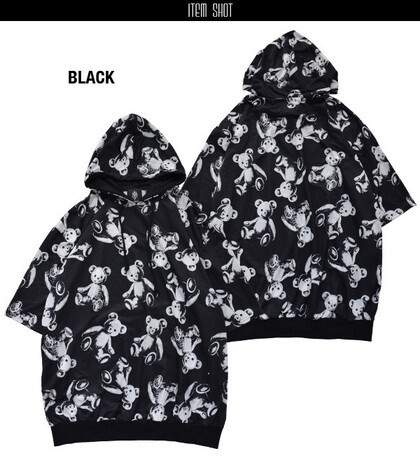 ACDC RAG Teddy Oversized Short Sleeve Hoodie: ACDC RAG - Tokyo Otaku ...