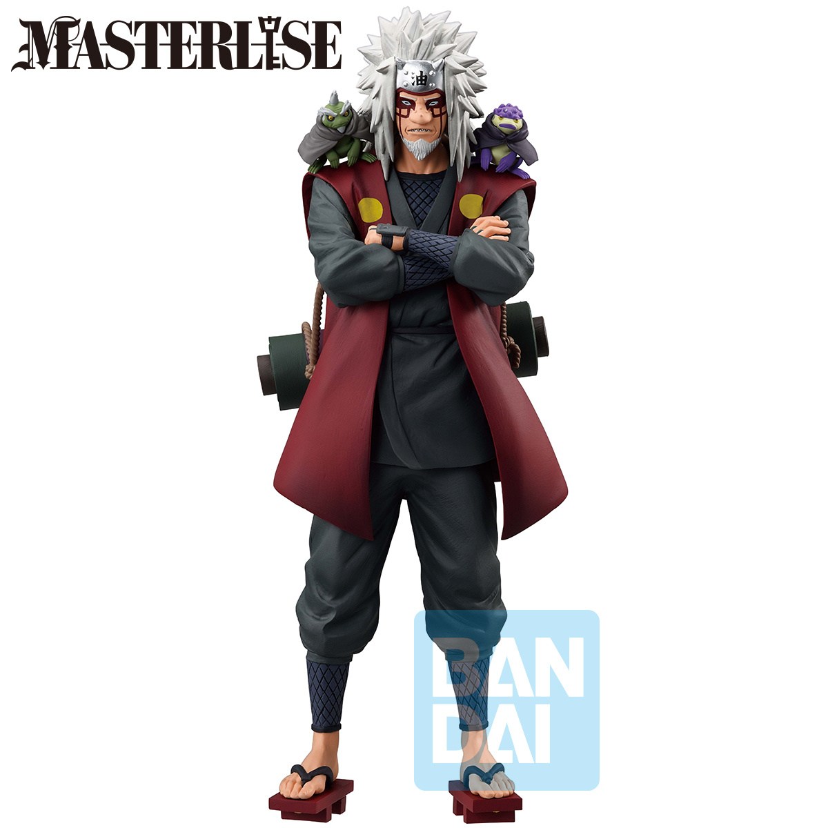BANDAI NAMCO Jiraiya MASTERLISE E造形 Masterlise Ichibansho Figure Naruto Shippuden Jiraiya (Sage Mode