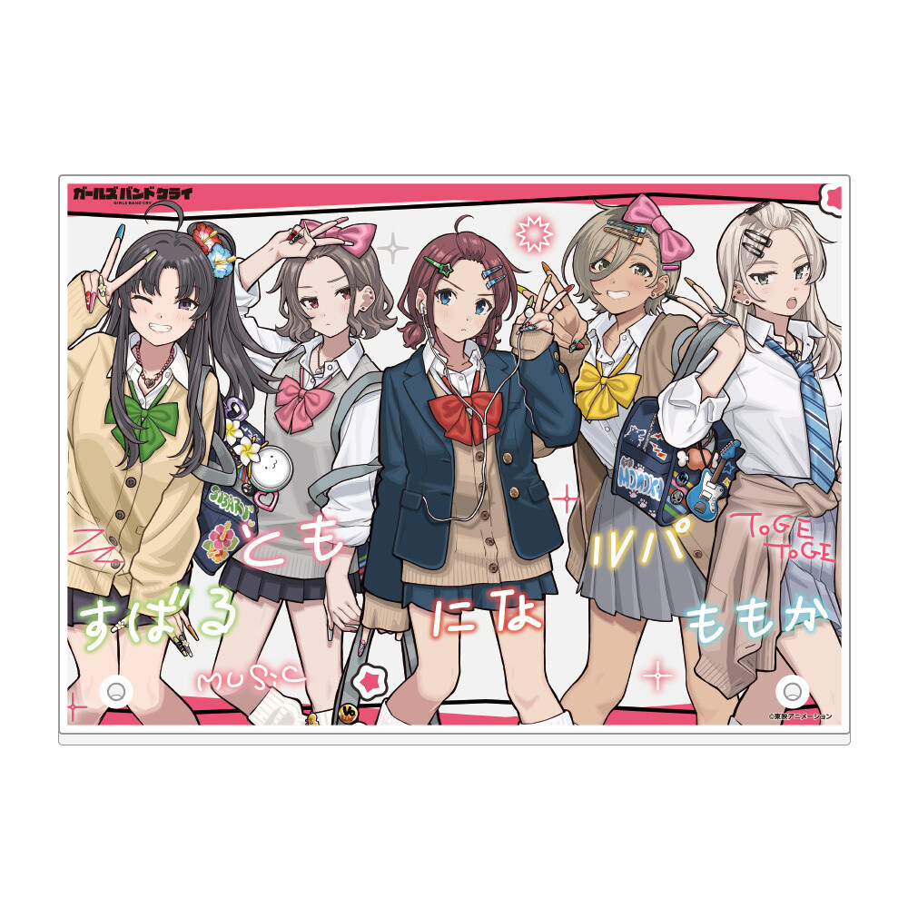 Girls Band Cry Acrylic Panel Heisei Gal - Tokyo Otaku Mode (TOM)