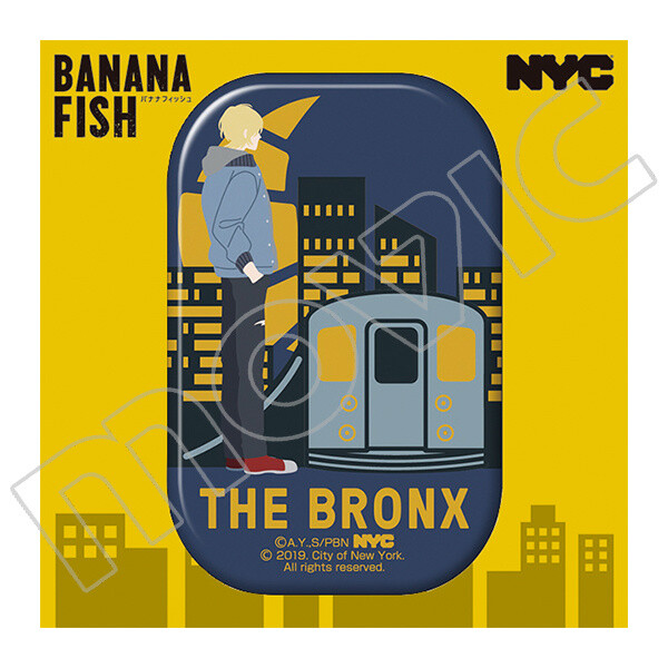 Banana Fish NYC Pin Badge Collection Tokyo Otaku Mode (TOM)