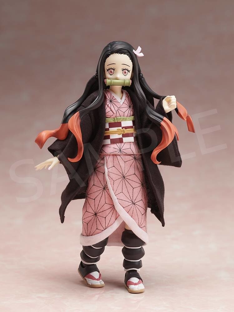 Boneco Tanjiro e Nezuko Demon Slayer