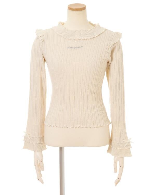 LIZ LISA Lamé Ribbed Knit Top - Tokyo Otaku Mode (TOM)