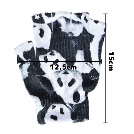 ACDC RAG Panda Fingerless Gloves: ACDC RAG - Tokyo Otaku Mode (TOM)
