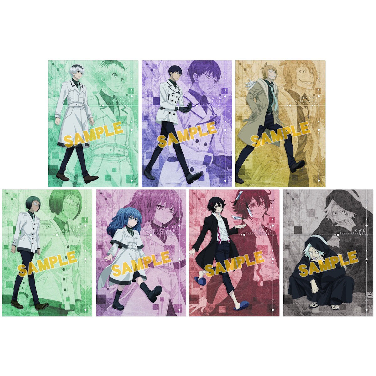 Tokyo Ghoul:re Clear File Collection 100% OFF - otakumode.com