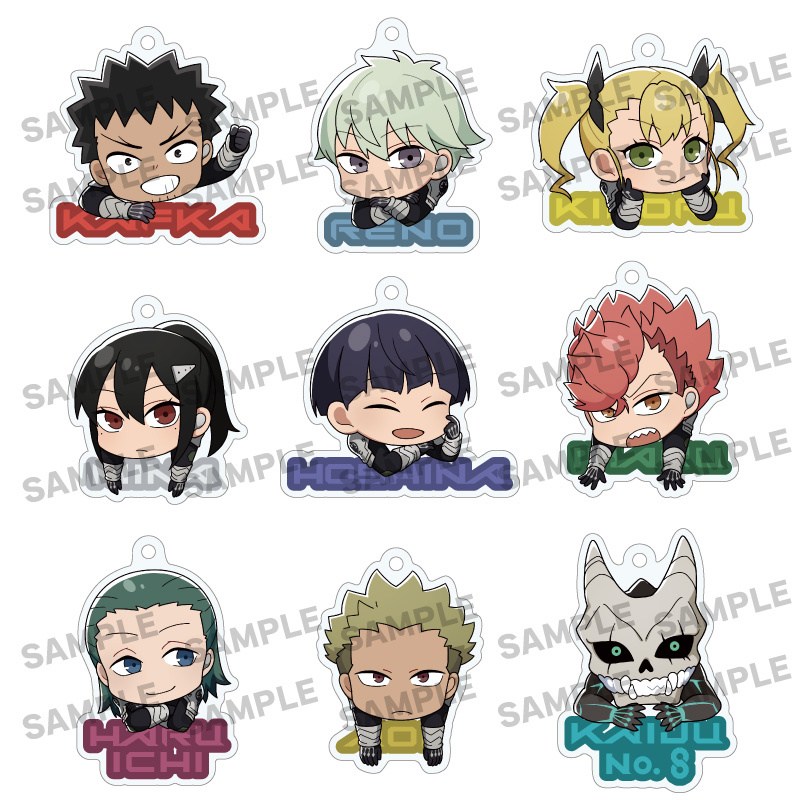 Kaiju No. 8 Niitengo Kyoro-Kyoro Acrylic Keychain Complete Box Set