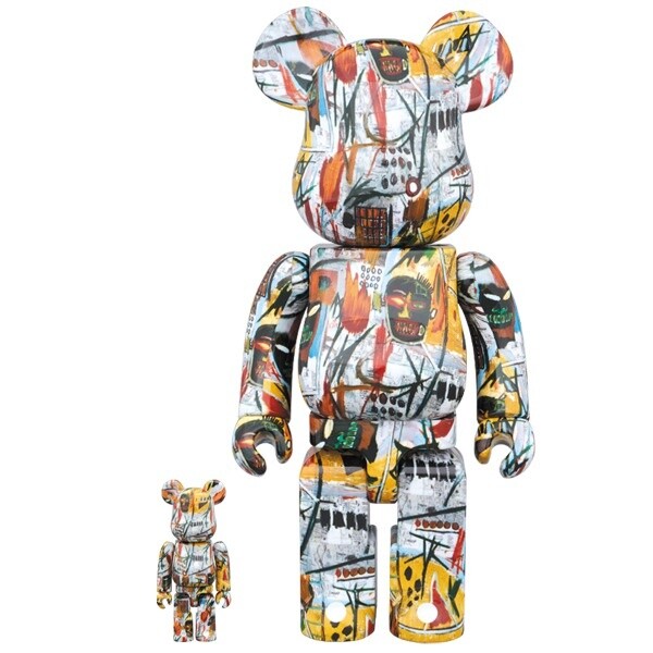 在庫処分セール 言い換え BE@RBRICK Jean-Michel TOY MEDICOM 400%: & 100% Basquiat その他