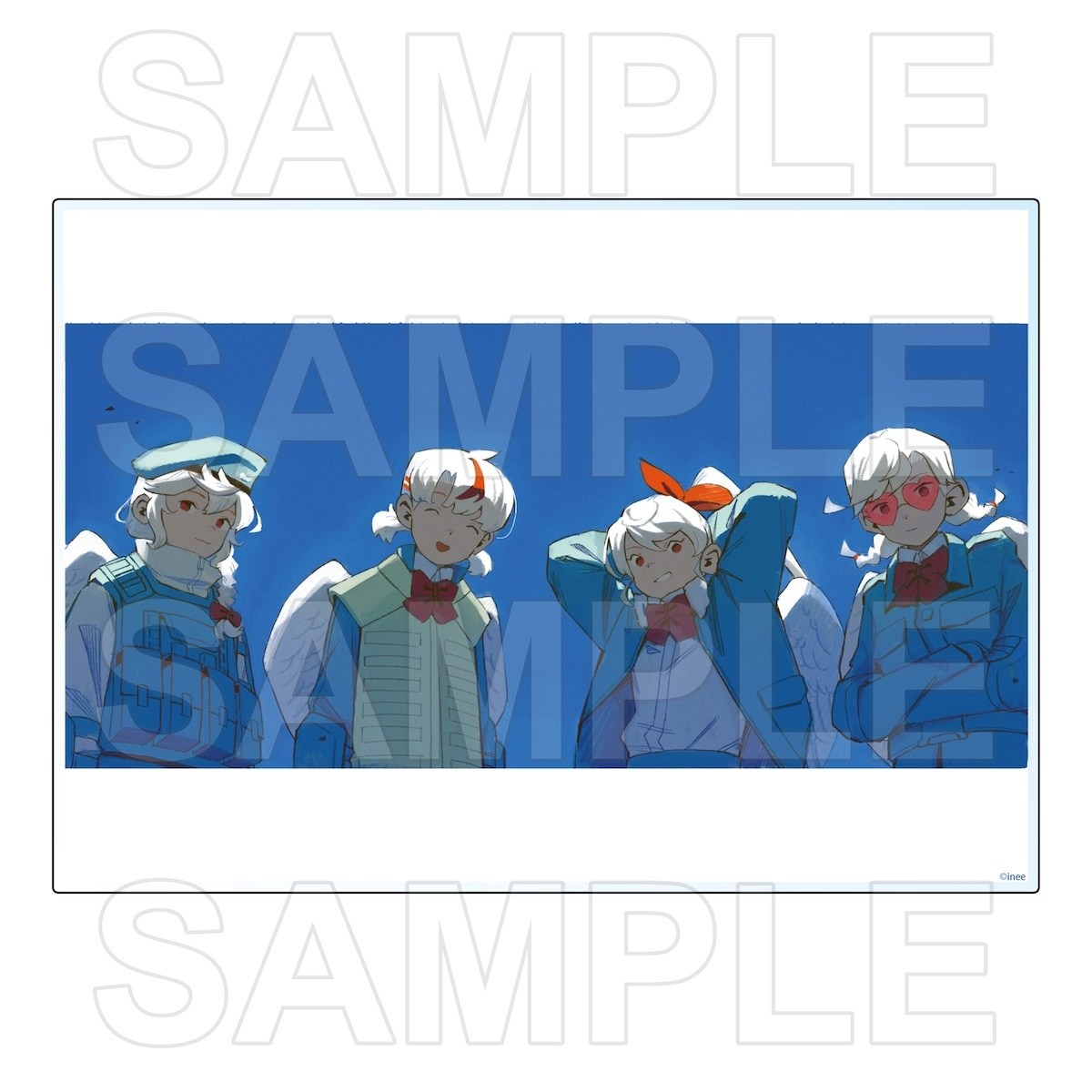 LOVE BULLET Acrylic Panel Koharu & Kanna & Chiyo & Ena: KADOKAWA