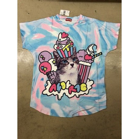 ACDC RAG Ice Cream Cat T-Shirt: ACDC RAG - Tokyo Otaku Mode (TOM)