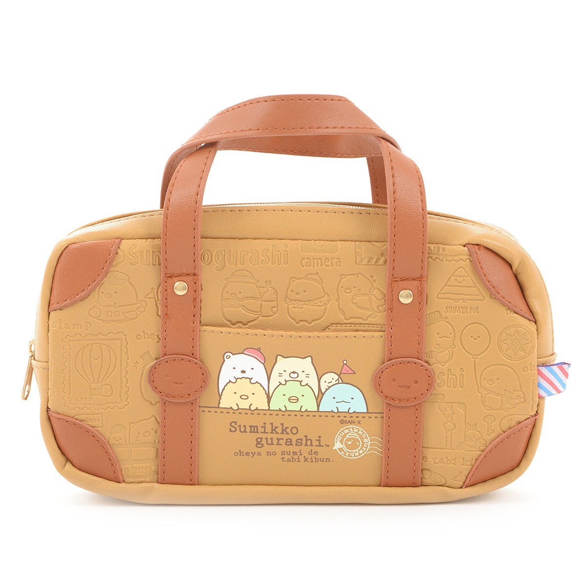 Sumikko Gurashi Oheya no Sumi de Tabikibun Suitcase Pen Pouch: San