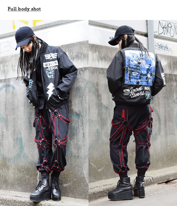 ACDC RAG Harness Sarouel Pants: ACDC RAG - Tokyo Otaku Mode (TOM)