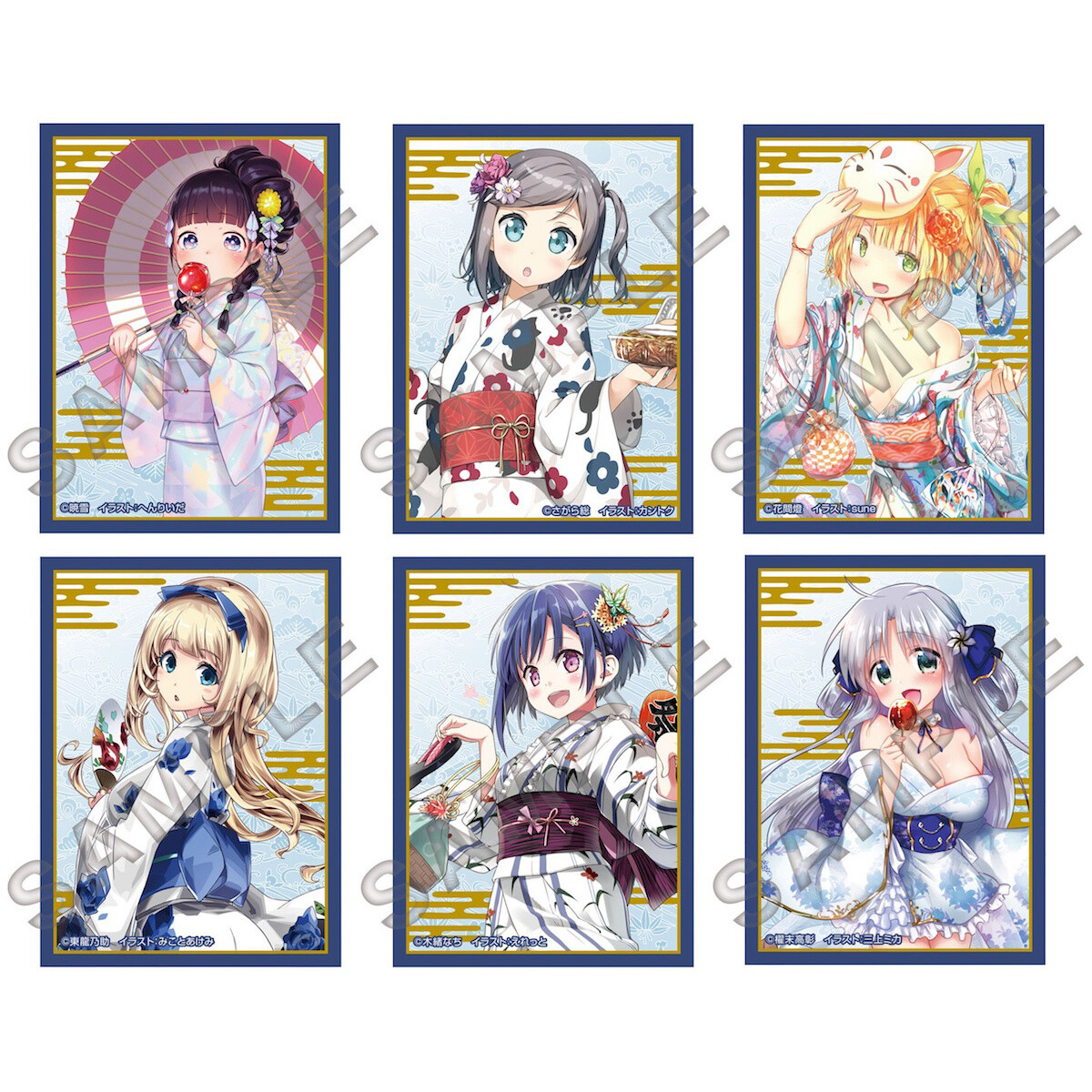 Mf Bunko J Summer School Festival 18 Card Sleeve Collection Tokyo Otaku Mode Tom