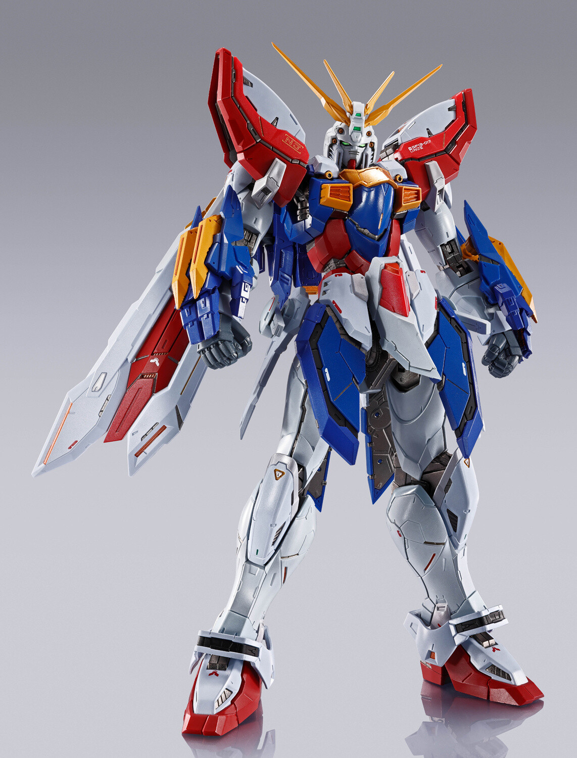 Metal Build Mobile Fighter G Gundam Burning Gundam & Burning Gundam ...