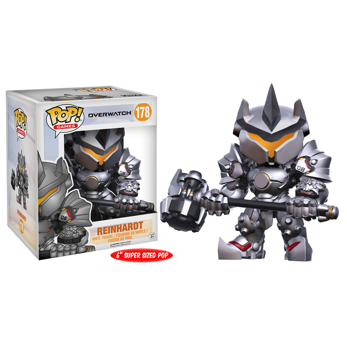 overwatch reinhardt funko pop