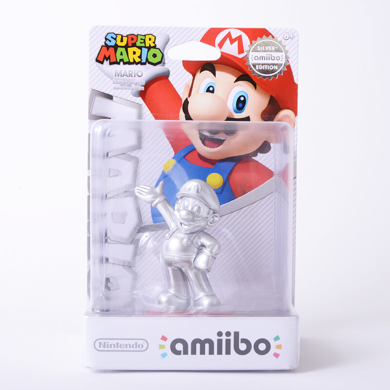 Mario Silver Edition Amiibo Nintendo Tokyo Otaku Mode Tom