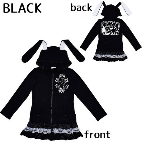 ACDC RAG Rabbit Hoodie: ACDC RAG - Tokyo Otaku Mode (TOM)