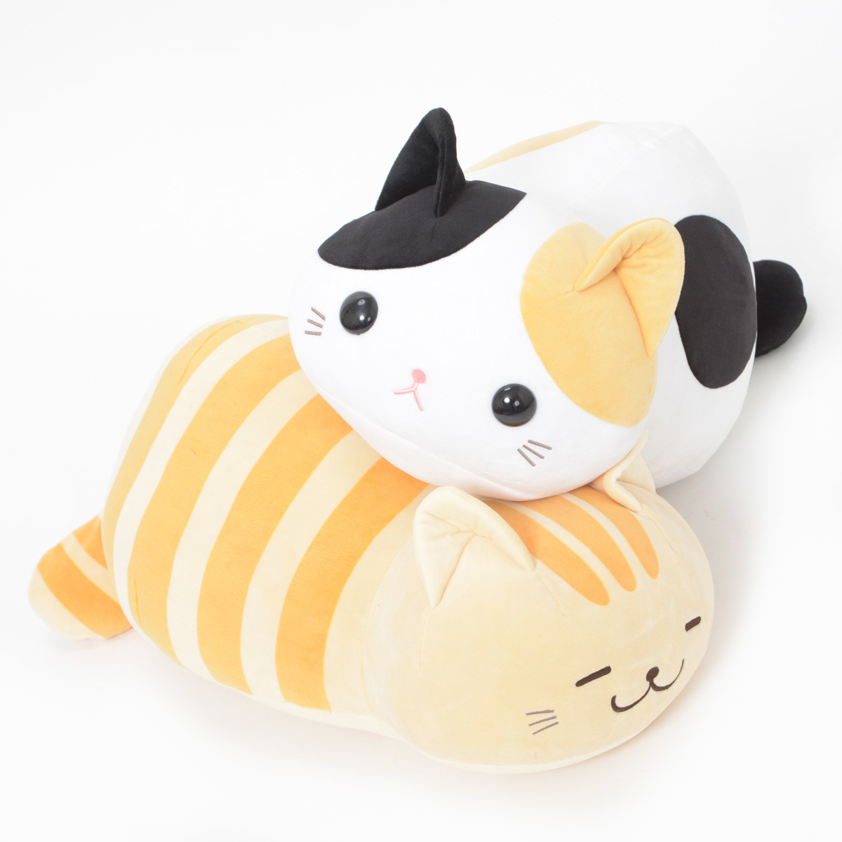 Mochikko Marshmallow Squishy Fluffy Tsum Neko Big Cushion Plush Beige Cat AM2647