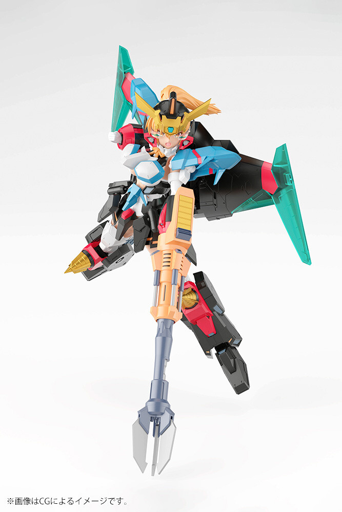 Gaogaigar: Crossframe Girl Non-Scale Plastic Model Kit - Goldymarg