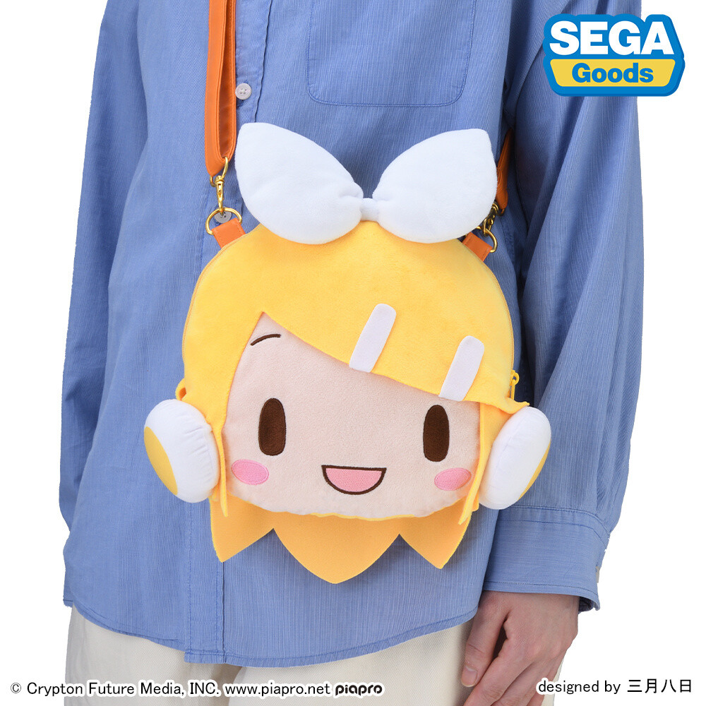 Kagamine Rin Fuwa Petit Face Shoulder Bag M - Tokyo Otaku
