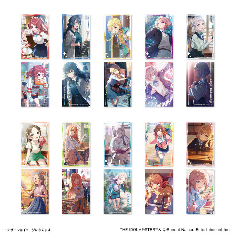 Gakuen Idolm@ster Trading Collection Card Complete Box Set