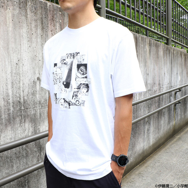 Junji Ito Uzumaki Kirie Goshima White T-shirt - Tokyo Otaku Mode (tom)