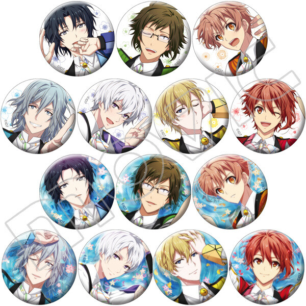 IDOLiSH 7 Sakura Message Card Ver. Character Badge Collection Box Set ...