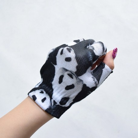 ACDC RAG Panda Fingerless Gloves: ACDC RAG - Tokyo Otaku Mode (TOM)